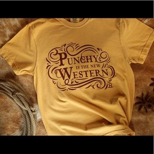 Rocking Bar H Punchy Is The New Western Tee